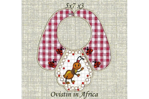Ant Baby Bib for Small Hoops: A Craft Fair Review