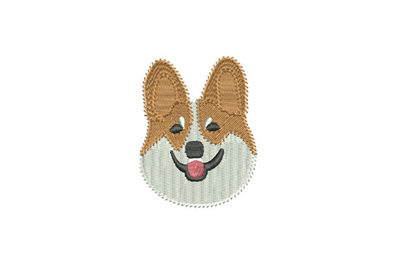 Corgi Dog Head: Boutique Apparel Embroidery Review