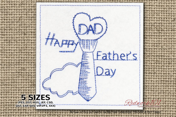 DAD Tie: A Designer’s Review for Holiday Embroidery