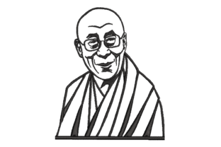 Dalai Lama Embroidery: A Designer’s Stitch Test