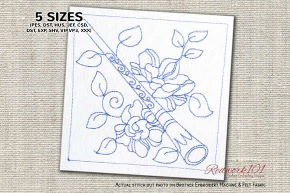 Didgeridoo Bluework: A Seasonal Embroidery Review