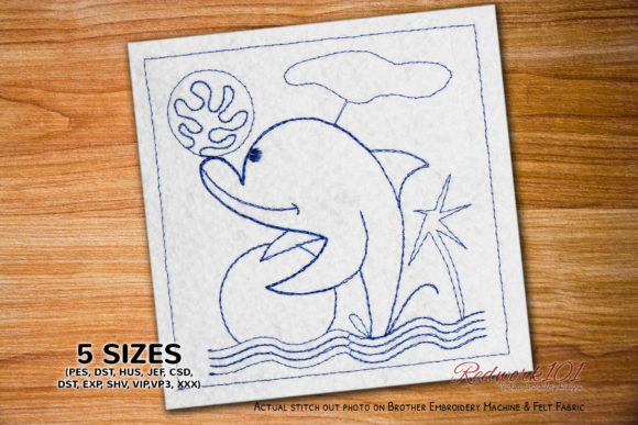 Dolphin Playing with Ball: Merch Design Review