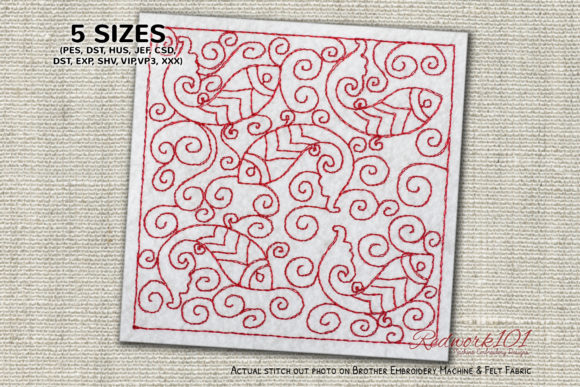 Fish Pattern Design Redwork: A Business Merch Review