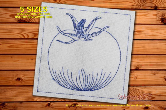 Juicy Tomato Redwork Design: An Etsy Seller Review