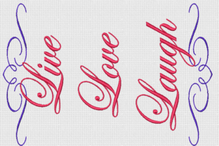 Live, Love, Laugh: Sweatshirt Embroidery Review