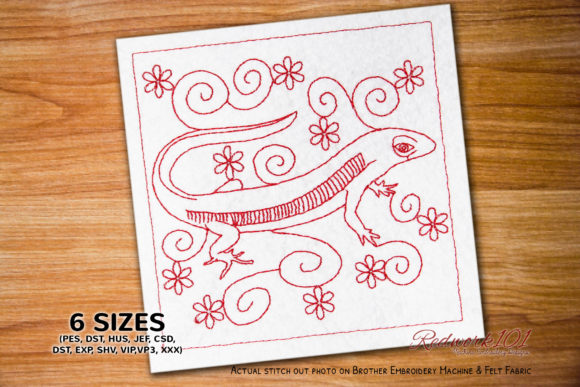 Lizard Redwork: A Designer’s Sweatshirt Review