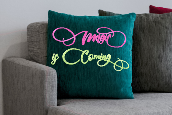 Magic is Coming: Elegant Vintage Embroidery