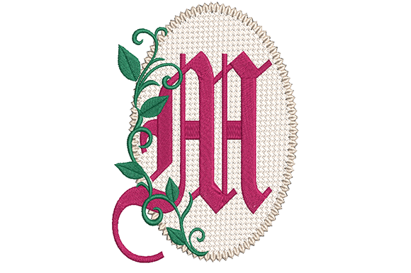 Olde English Monogram Letter M Review
