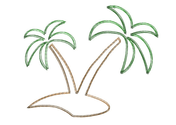 Palm Scribble Stitch: A Seasonal Embroidery Review