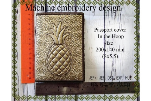 Passport Cover Pineapple: A Designer’s Stitch Review