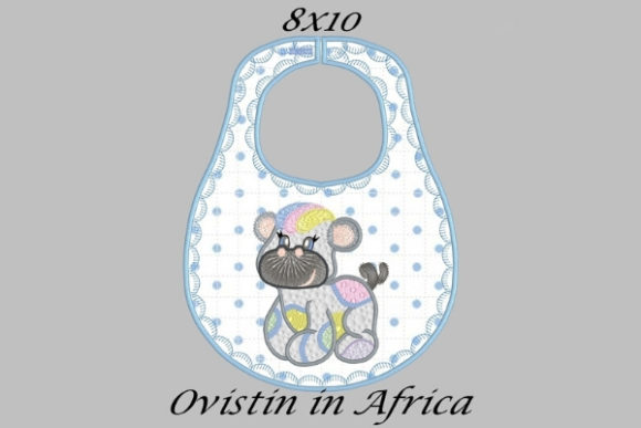 Rainbow Baby Hippo Bib: An ITH Design Review