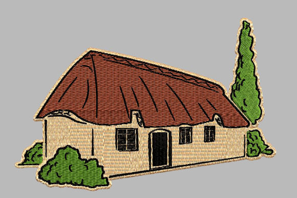 Thatched Cottage: Embroidery Design Review