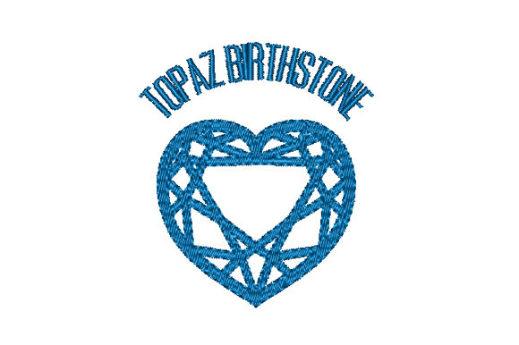 Topaz Birthstone Faceted Heart: A Designer Review