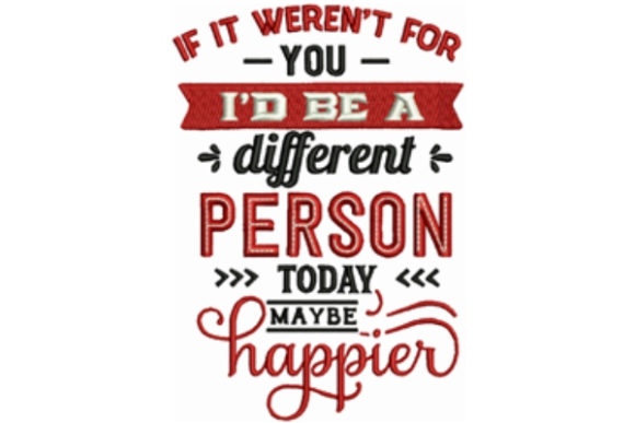 Valentine Funny Quote: Embroidery Design Review